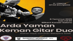 17. TÜRKİYE GİTAR BULUŞMASI 8 TEMMUZ'DA BAŞLIYOR