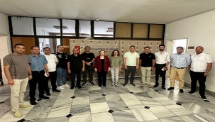 AZARBEYCANLI GAZETECİLER TGC'Yİ ZİYARET ETTİ