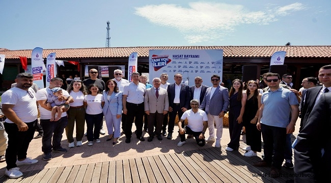 BEYKOZ'DA HASAT BAYRAMI YAPILDI