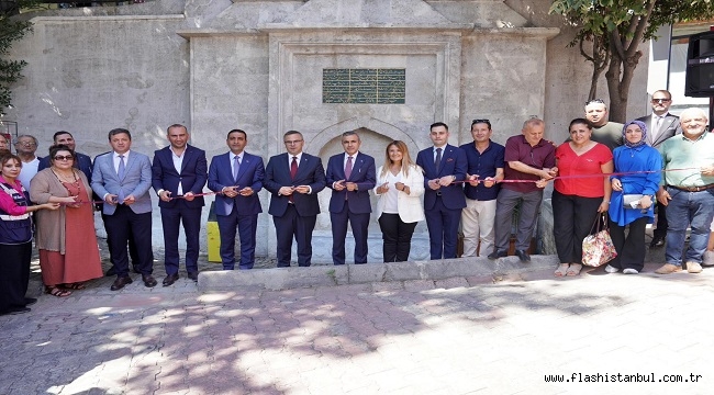 BEYOĞLU'NDA RESTORASYONU TAMAMLANAN 17 TARİHİ ÇEŞME SUYLA BULUŞTU