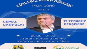 CEMAL CANPOLAT KÖYCEĞİZ'DE OKURLARIYLA BULUŞTU