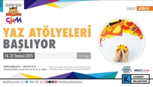 ÇOCUKLAR İÇİN YAZ ATÖLYELERİ BAŞLIYOR