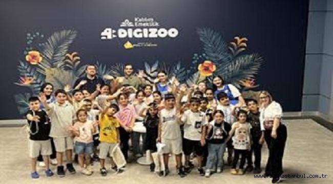 DIGIZOO'DA TEGEV'Lİ ÇOCUKLAR DİJİTAL KEŞFE ÇIKTI