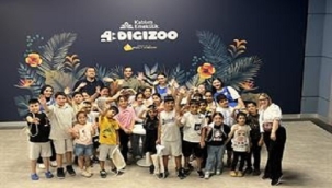 DIGIZOO'DA TEGEV'Lİ ÇOCUKLAR DİJİTAL KEŞFE ÇIKTI