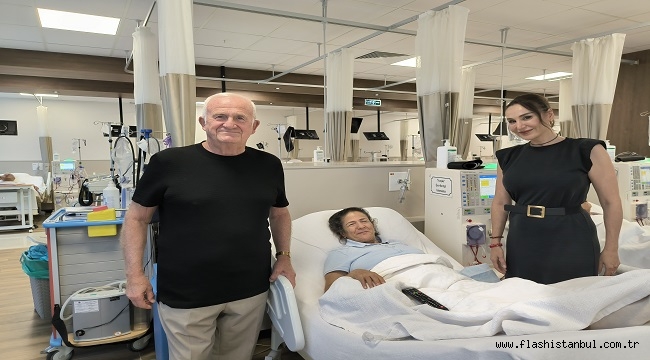 EYLEM ŞENKAL'DAN TÜRK BÖBREK VAKFI'NA MORAL ZİYARETİ