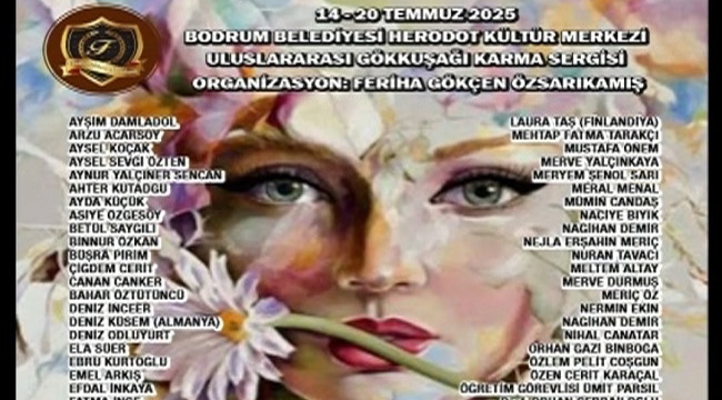 FERİHA GÖKÇEN ÖZSARIKAMIŞ'TAN BODRUM'DA KARMA SERGİ!.. 