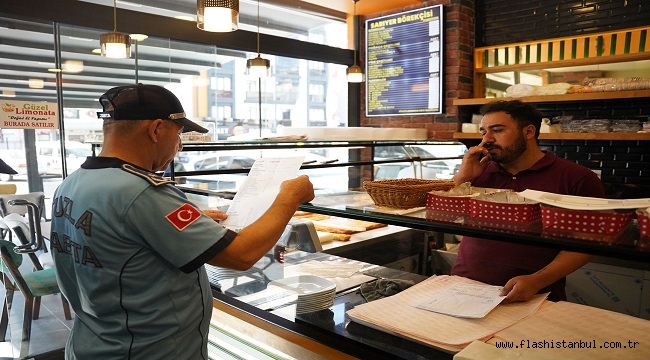 TUZLA'DA FIRIN VE MARKETLERE SIKI DENETİM