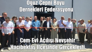 HÜNKAR HACI BEKTAŞ VELİ KÜLTÜR VE CEM EVİ AÇILIŞI 