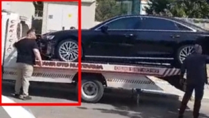 Isparta Belediye Başkanı Şükrü Başdeğirmen'e ait makam aracı kaza yaptı