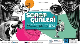 KADIKÖY'DE "ÖZGÜRLÜK PARKI SANAT GÜNLERİ" BAŞLIYOR