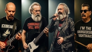 LENİN, STALİN, MARX VE ENGELS MÜZİK GRUBU KURDU