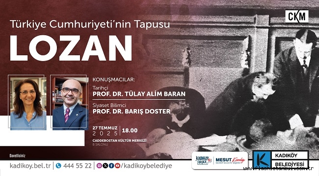 LOZAN ANTLAŞMASI'NIN 102. YILINA ÖZEL SÖYLEŞİ CKM'DE