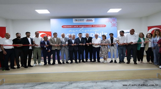 MEHMET AKİF MAHALLESİ TAZİYEEVİ HİZMETE AÇILDI