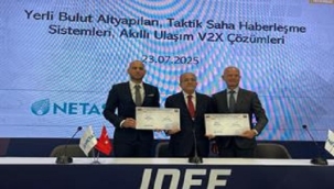 NETAŞ IDEF 2025'TE İŞBİRLİĞİ ANLAŞMASI YAPTI