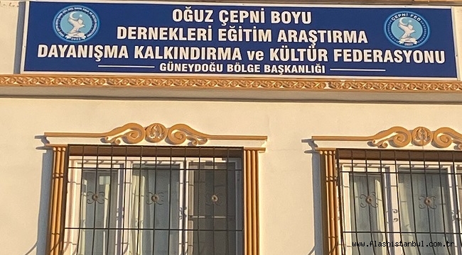 Oğuz Çepni Boyu Dernekleri Federasyonu Güneydoğu Anadolu Bölge Başkanlığı ve Gaziantep İl Temsilci Başkanlığı açılışı davet