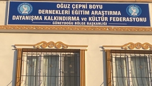 Oğuz Çepni Boyu Dernekleri Federasyonu Güneydoğu Anadolu Bölge Başkanlığı ve Gaziantep İl Temsilci Başkanlığı açılışı davet