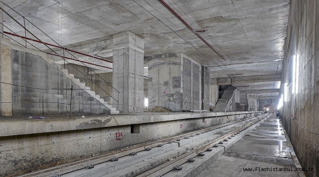 PENDİK–KAYNARCA–FEVZİ ÇAKMAK METRO HATTI PROJESİ HIZLA DEVAM EDİYOR