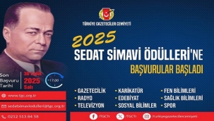 "TGC 2025 SEDAT SİMAVİ ÖDÜLLERİ"NE BAŞVURULAR BAŞLADI