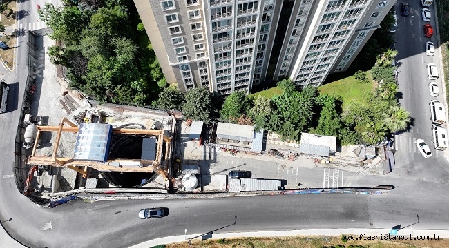 ÜMRANİYE- ATAŞEHİR-GÖZTEPE METRO HATTI BİR YIL İÇİNDE HİZMETE AÇILACAK