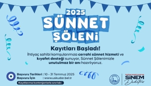 ÜSKÜDAR BELEDİYESİ ''2025 SÜNNET ŞÖLENİ'' KAYITLARI BAŞLADI