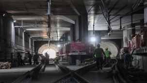 ANADOLU YAKASI MEGA METRO PROJESİ'NDE SONA YAKLAŞILDI