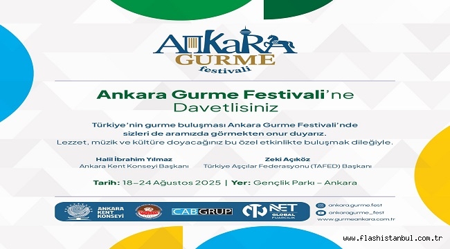 BAŞKENT 7 GÜN BOYUNCA LEZZETE VE EĞLENCEYE DOYACAK
