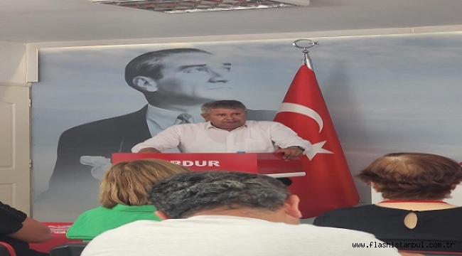 CHP BURDUR ÖRGÜTÜNDE TEMEL ÜYE EĞİTİMİ TAMAMLANDI