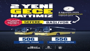 İETT GECELERİ DE SEFERLERE DEVAM EDECEK