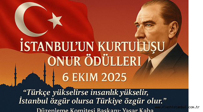 İstanbul'un Kurtuluşu Onur Ödülleri (Duyuru)