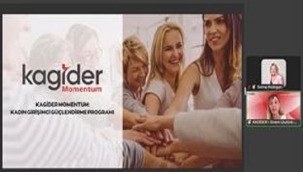 KAGİDER MOMENTUM PROGRAMI BAŞLADI