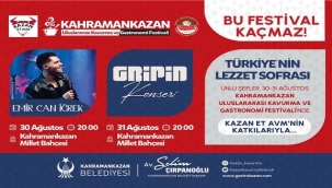 KAHRAMANKAZAN'DA ETİN VE LEZZETİN FESTİVALİ BAŞLIYOR