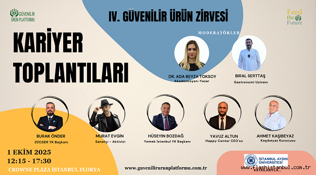 KARİYERİNE YÖN VERMEK İSTEYENLER BAŞARILI YÖNETİCİLERLE BİR ARAYA GELECEK