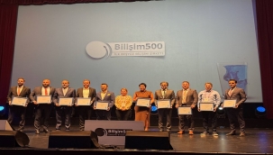 KOLAYSOFT TEKNOLOJİ'YE BİLİŞİM 500'DE BİRİNCİLİK ÖDÜLÜ