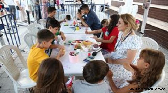 KÜÇÜKÇEKMECE'DE YAZ BOYUNCA SANAT SOKAKTA