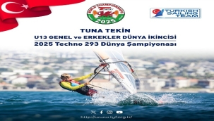 MİLLİ SÖRFÇÜ TUNA TEKİN DÜNYA ŞAMPİYONASI'NDA İKİ GÜMÜŞLE TÜRKİYE'Yİ GURURLANDIRDI