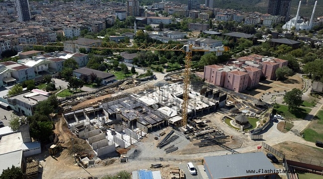 "YAŞ ALANLAR" BAKIMEVİ İNŞAATININ TEMELİ ATILDI