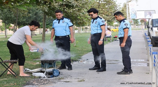YEŞİL ALANLARDA SIKI DENETİM