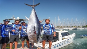 DEV BALIKLARIN, BÜYÜK TUTKULARIN BULUŞMASI "TUNA MASTERS TEOS"DA KUPALAR SAHİPLERİNİ BULDU