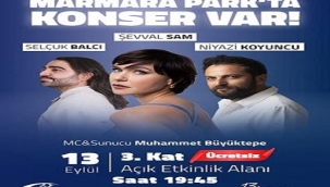 MARMARA PARK 13. YILINI BİR KONSERLE KUTLUYOR