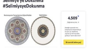 SELİMİYE CAMİNİN RESTORASYONUNA KAMUOYUNDAN TEPKİ