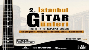 2.İSTANBUL GİTAR GÜNLERİ 3-5 EKİM'DE MÜZE GAZHANE'DE