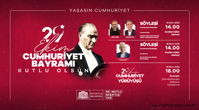 29 EKİM COŞKUSU BEŞİKTAŞ'TA YAŞANACAK