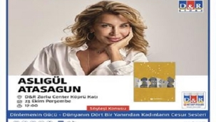 ASLIGÜL ATASAGUN YENİ KİTABINI D&R'DA İMZALAYACAK