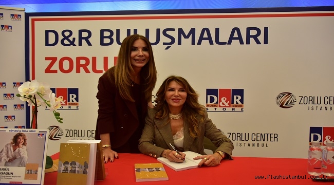 ASLIGÜN ATASAGUN YENİ KİTABINI İMZALADI