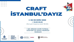 ENSTİTÜ İSTANBUL İSMEK CRAFTİSTANBUL'DA TASARIMLARINI SERGİLİYOR