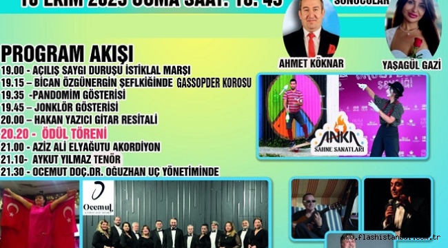 GASSOPDER 2025 Onur Ödülleri Muhteşem bir Konser eşliğinde takdim edilecek