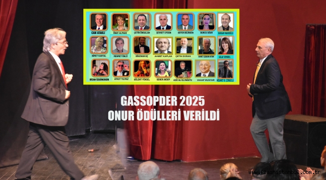 GASSOPDER 2025 Onur Ödülleri Sahiplerini Buldu