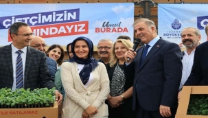 İBB'DEN ÇİFTÇİYE YEM VE FİDE DESTEĞİ