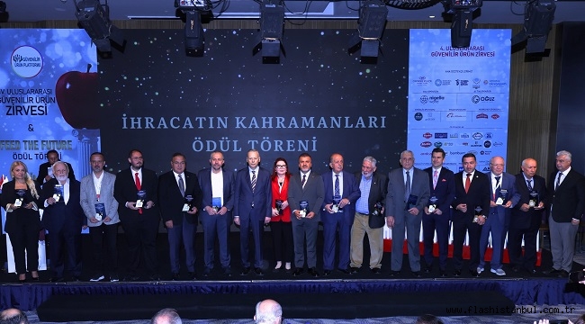 İHRACATIN KAHRAMANLARI ÖDÜLLENDİRİLDİ