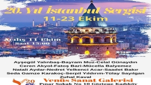 "İSTANBUL RESİMLERİ SERGİSİ" VENÜS SANAT GALERİSİ'NDE AÇILIYOR 